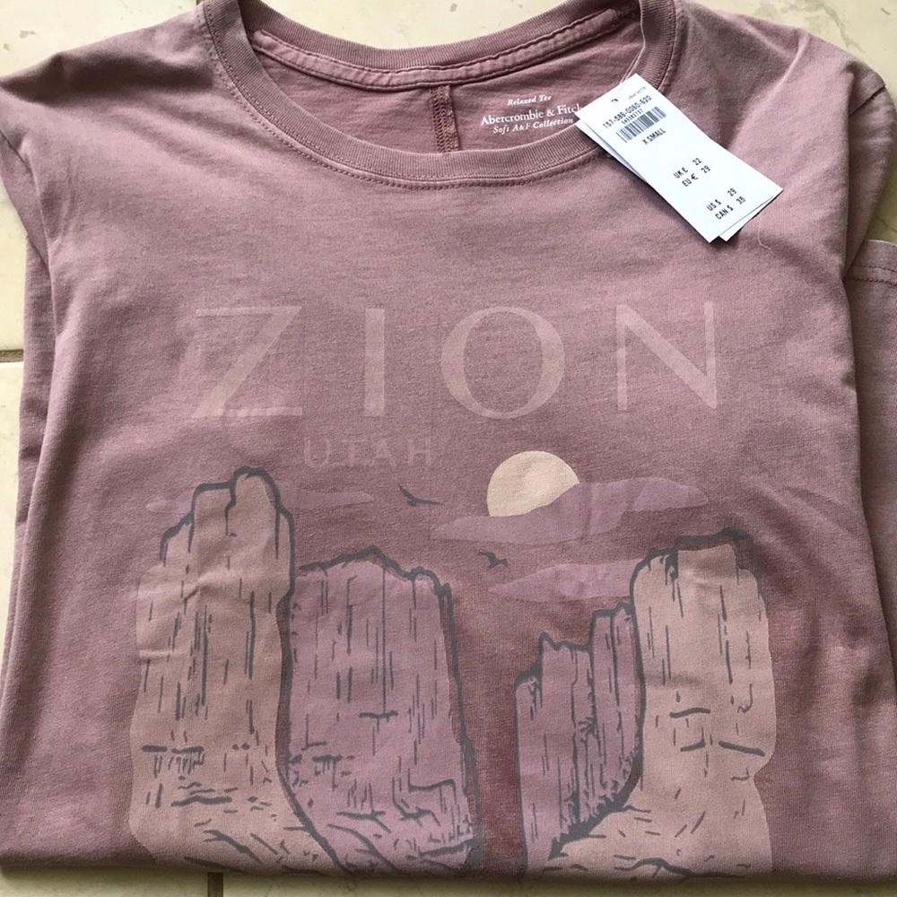 Brand New with tags Abercrombie & Fitch Tee size XS